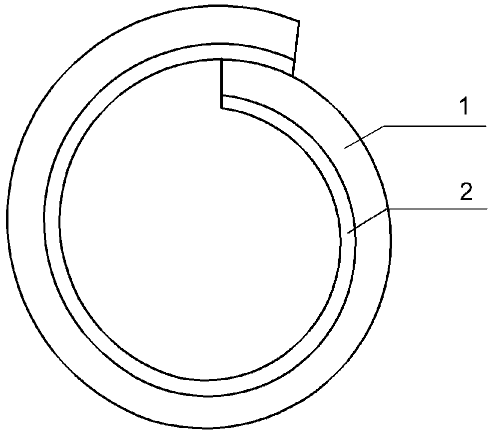 Neural restoration film and preparation method and application thereof