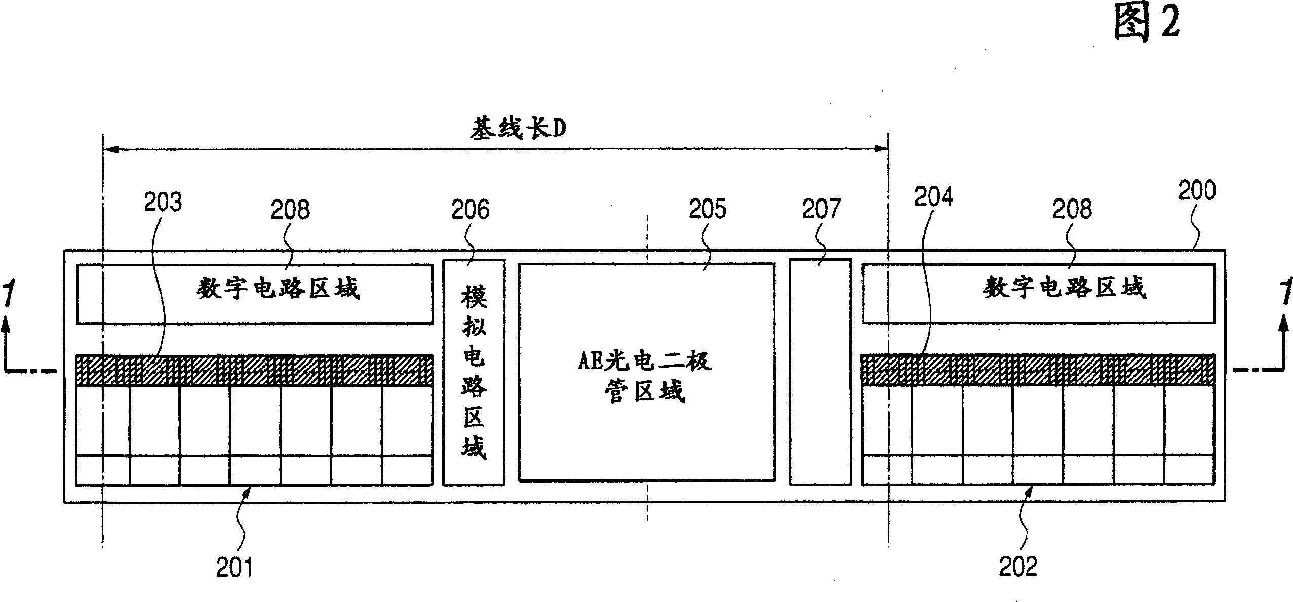 Solid camera device and camera using same