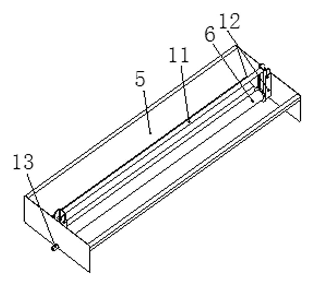 Device for continuous carbon felt impregnation