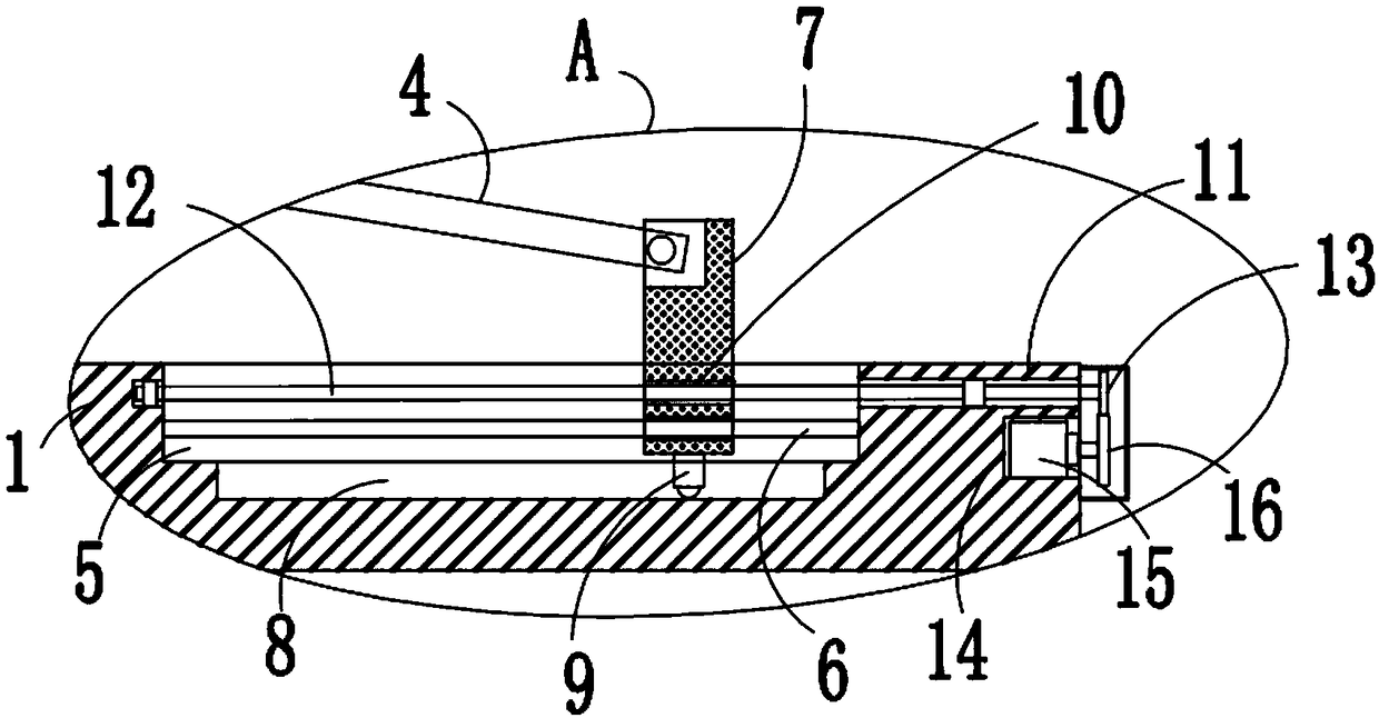 Clamp facilitating slope machining of mold