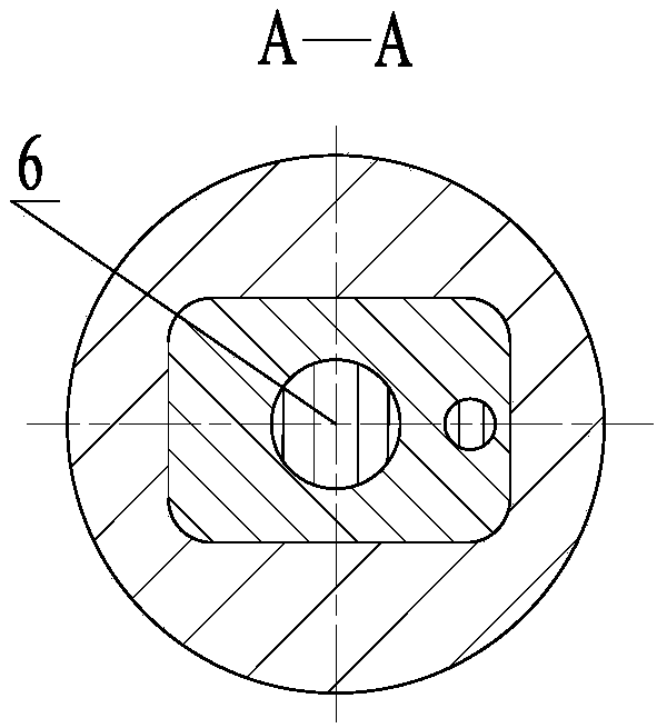 Rotary impact shock jet PDC (polycrystalline diamond compact) bit