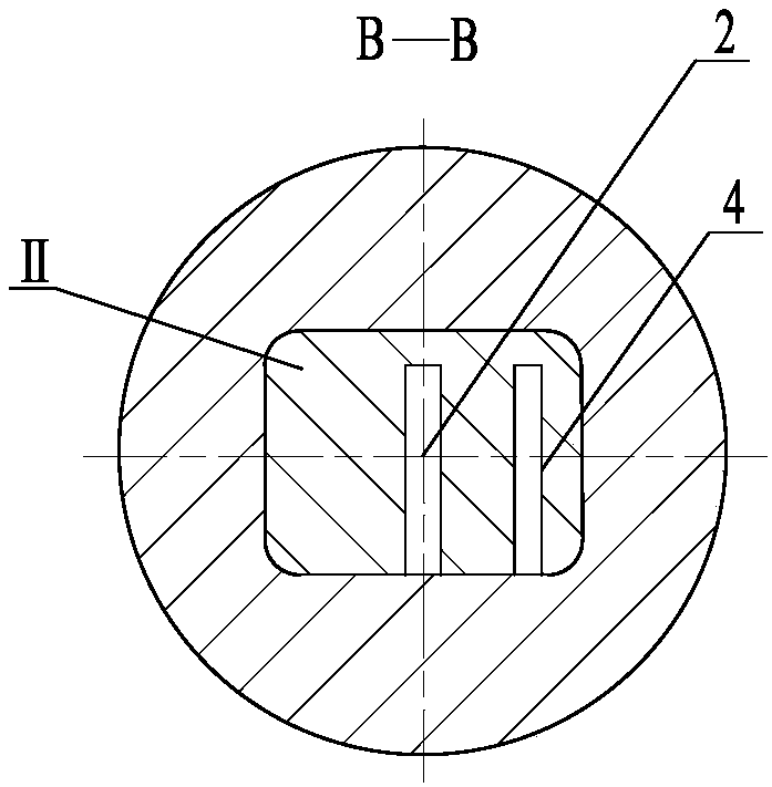 Rotary impact shock jet PDC (polycrystalline diamond compact) bit