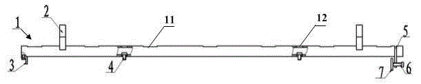 Inner support positioning spot welding device