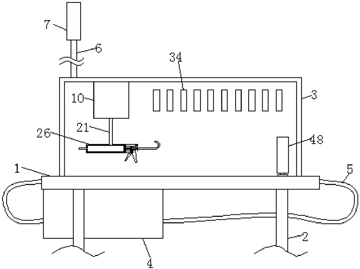 UVLED curing device for backlight