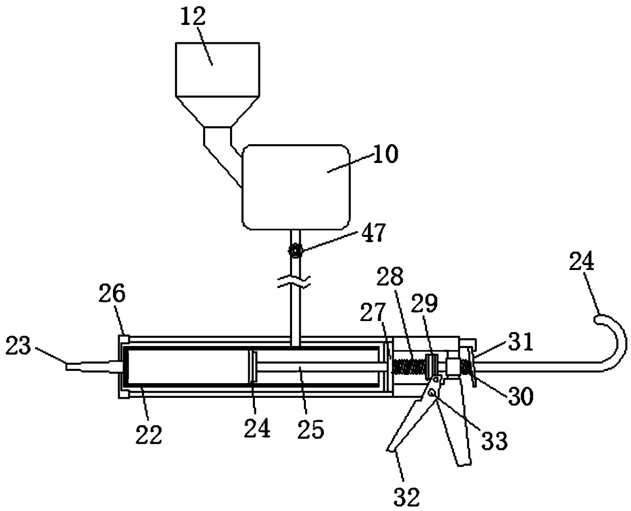 UVLED curing device for backlight