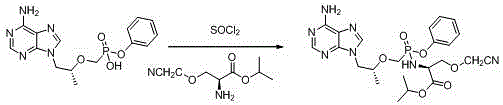 Phosphonate prodrug of adenine derivative and medical application of phosphonate prodrug