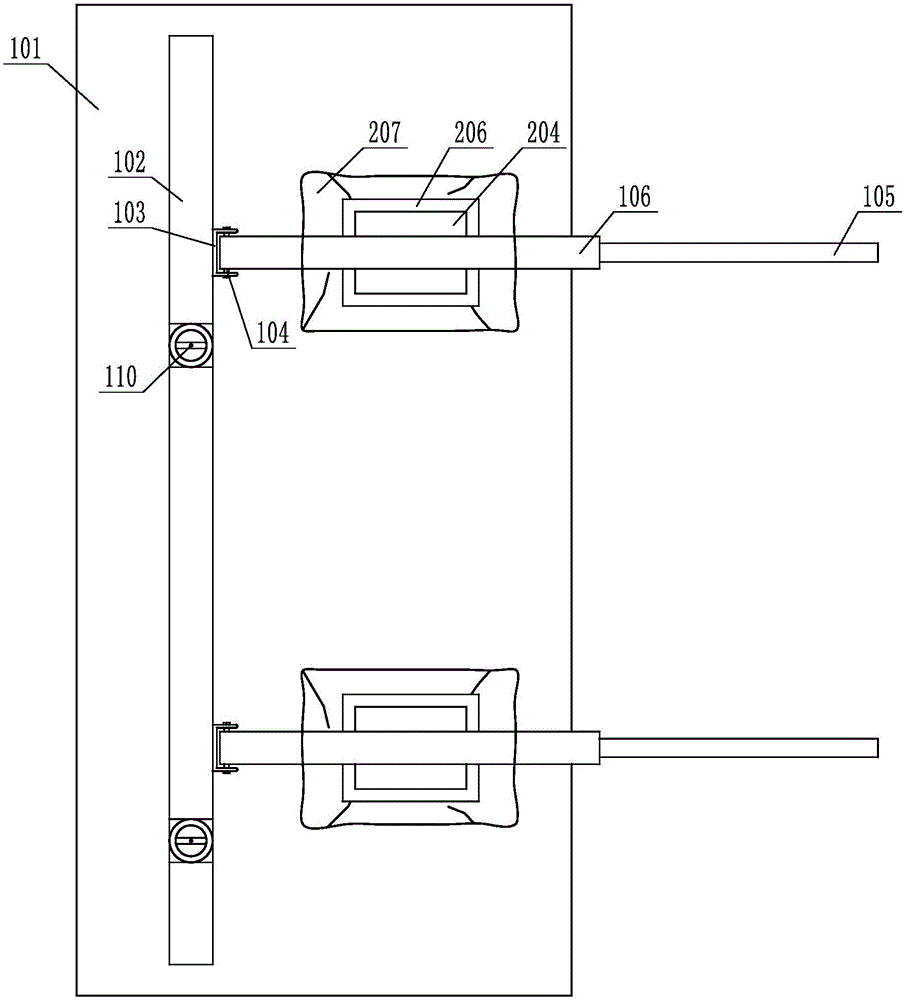 Repairing equipment used for butyl inner tube and using method