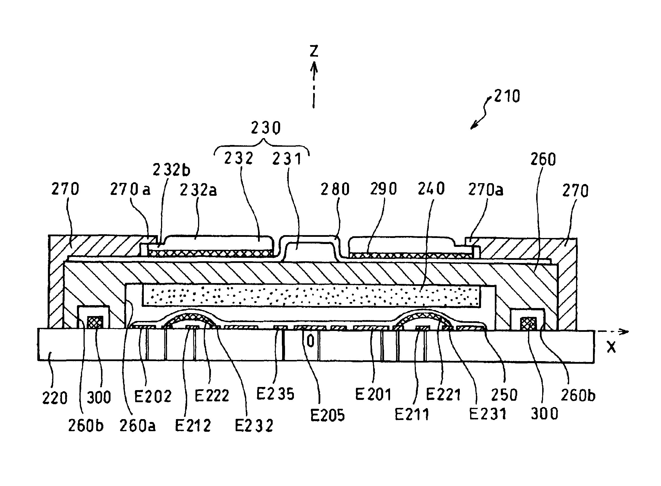 Capacitance type sensor