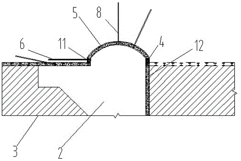 Doubly curved arch construction method for enabling inclined shaft of soft rock tunnel to enter main tunnel