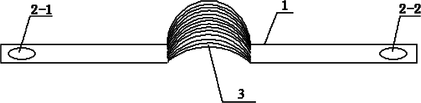 Conductive part for connecting batteries, battery connecting method and battery pack