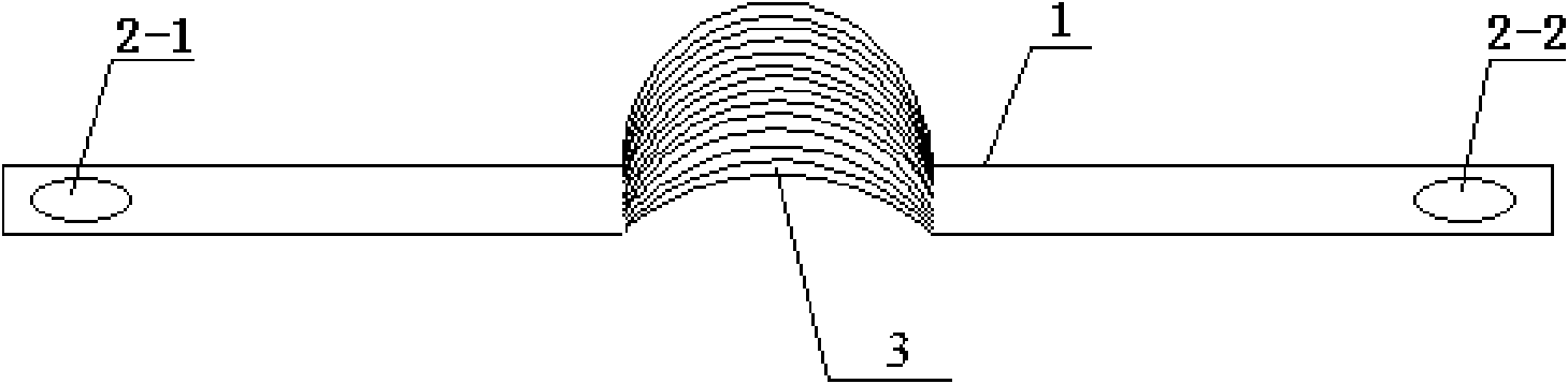 Conductive part for connecting batteries, battery connecting method and battery pack