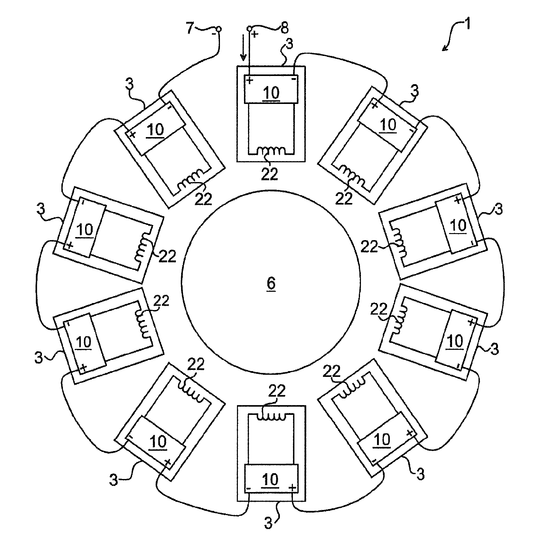 Rotating Electrical Machine And Corresponding Method