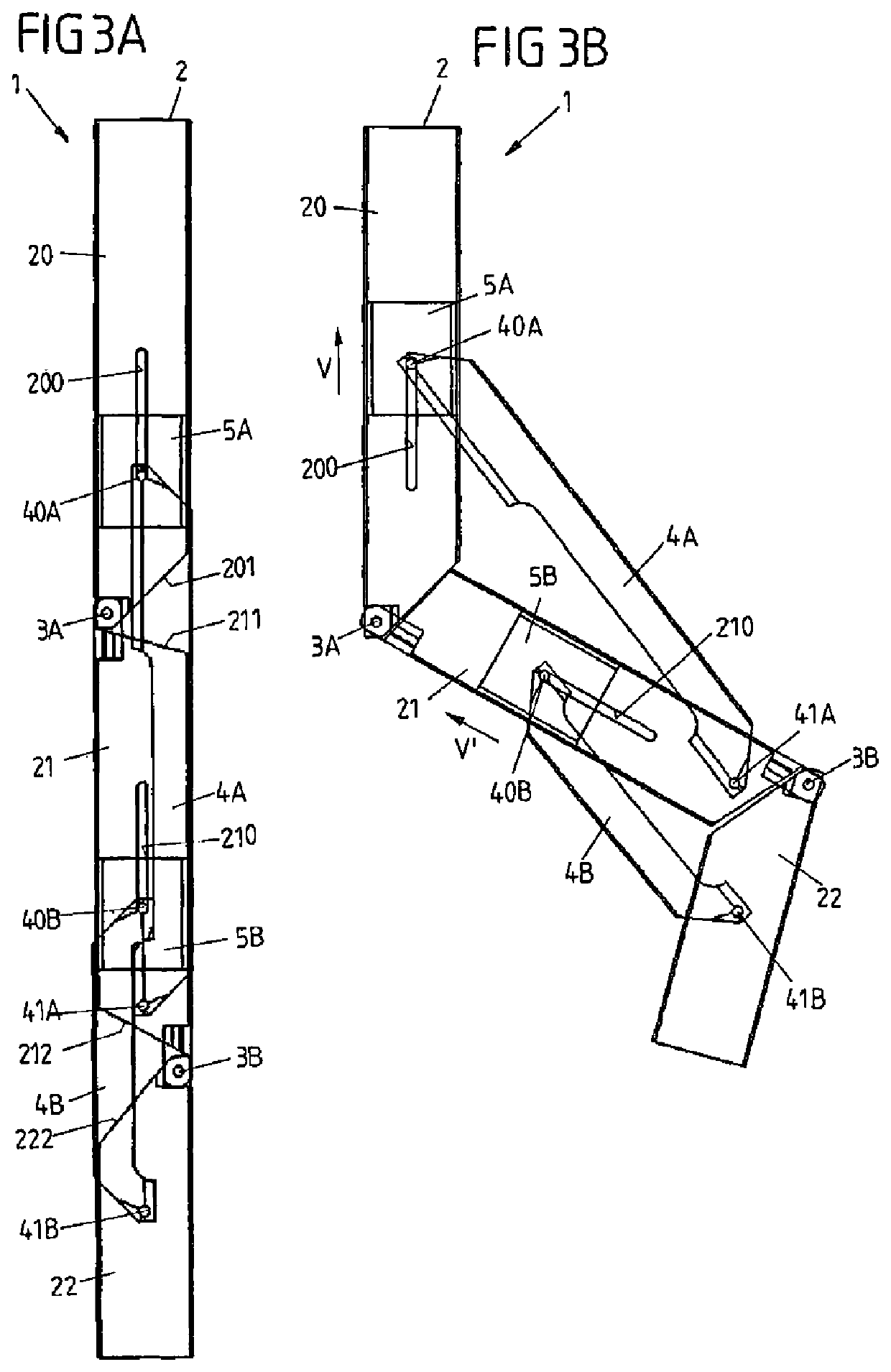 Medical instrument and method for pivoting such a medical instrument