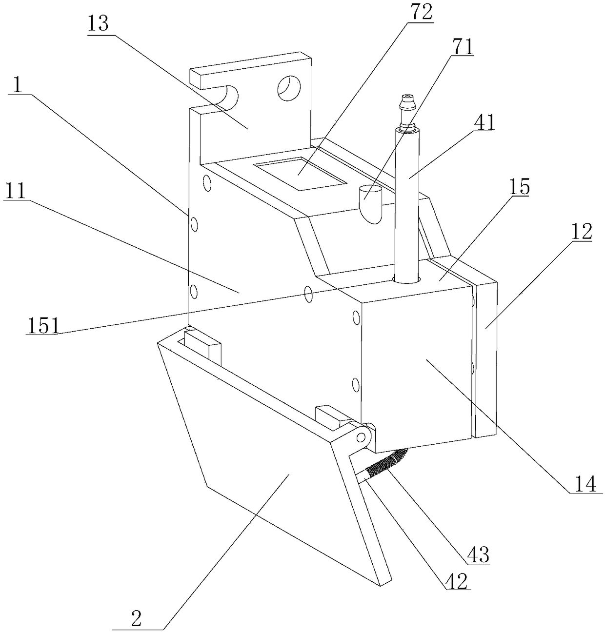 Dustproof photoelectric detection system