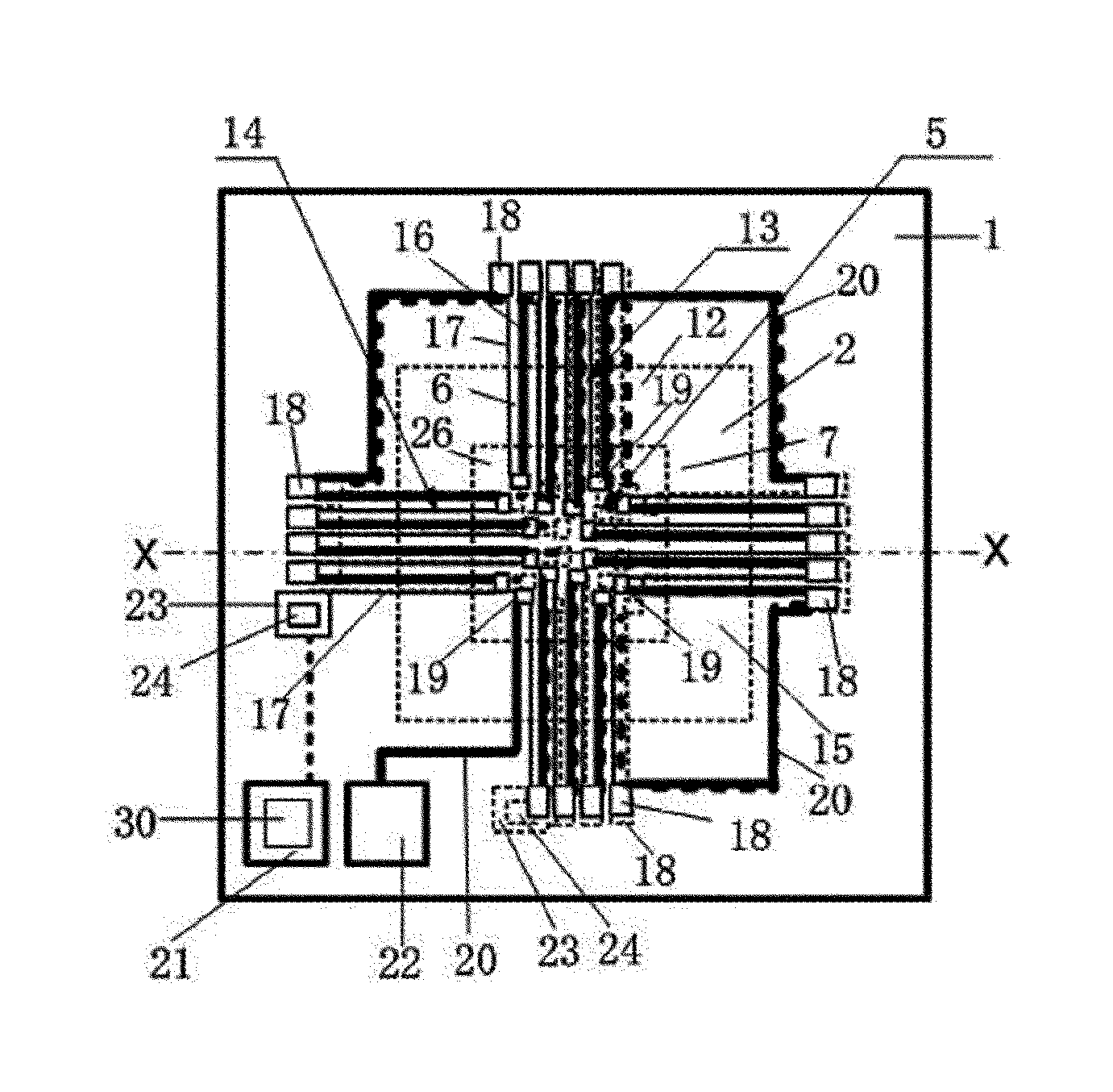 Temperature sensor device and radiation thermometer using this device, production method of temperature sensor device, multi-layered thin film thermopile using photo-resist film and radiation thermometer using this thermopile, and production method of multi-layered thin film thermopile