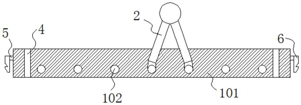 Assembly type perforated steel plate rib laminated slab