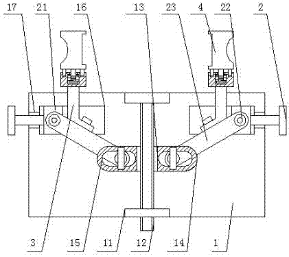 Long-stroke parallel opening and closing type cylindrical pneumatic intelligent industrial robot finger unit