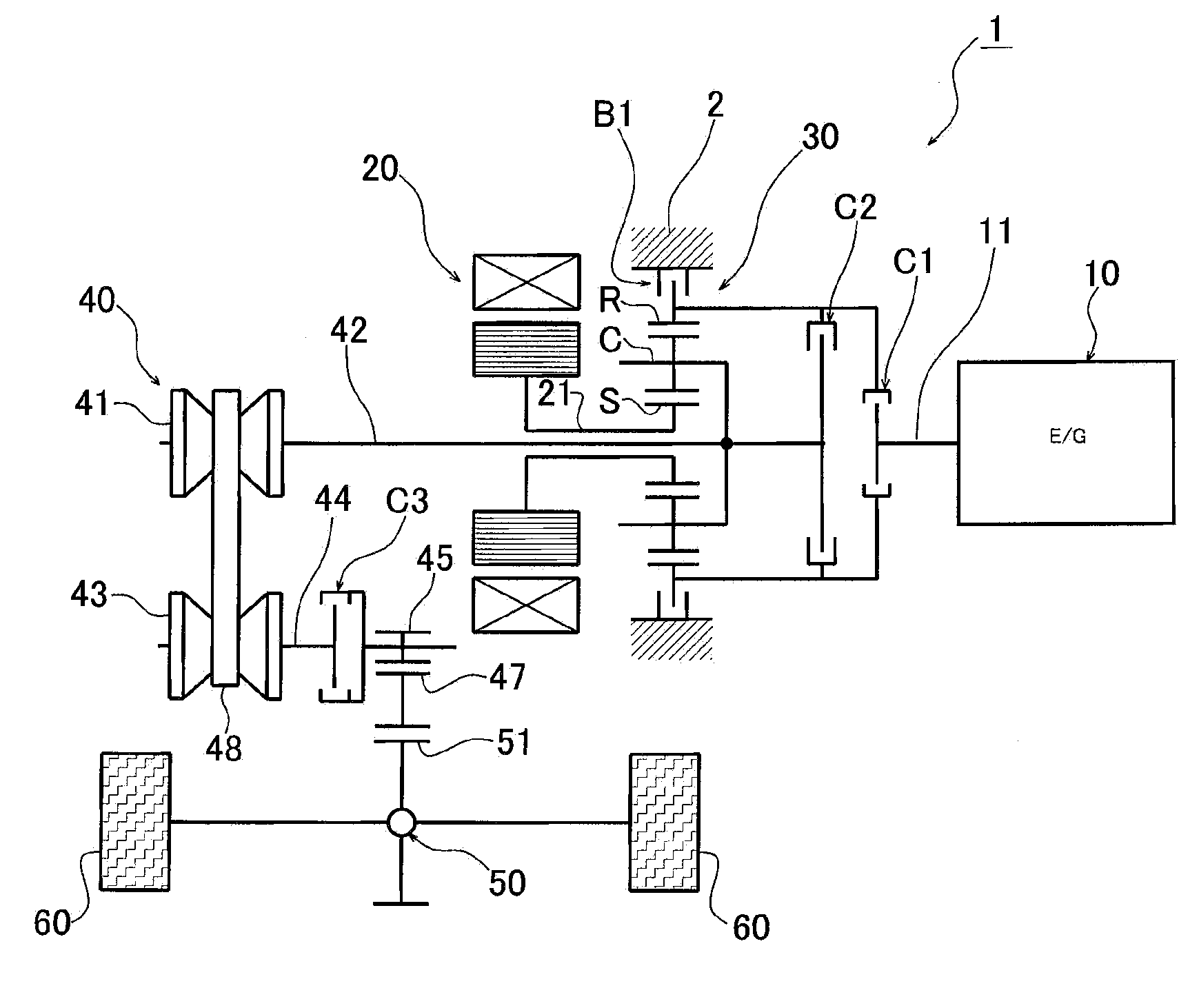 Hybrid drive apparatus