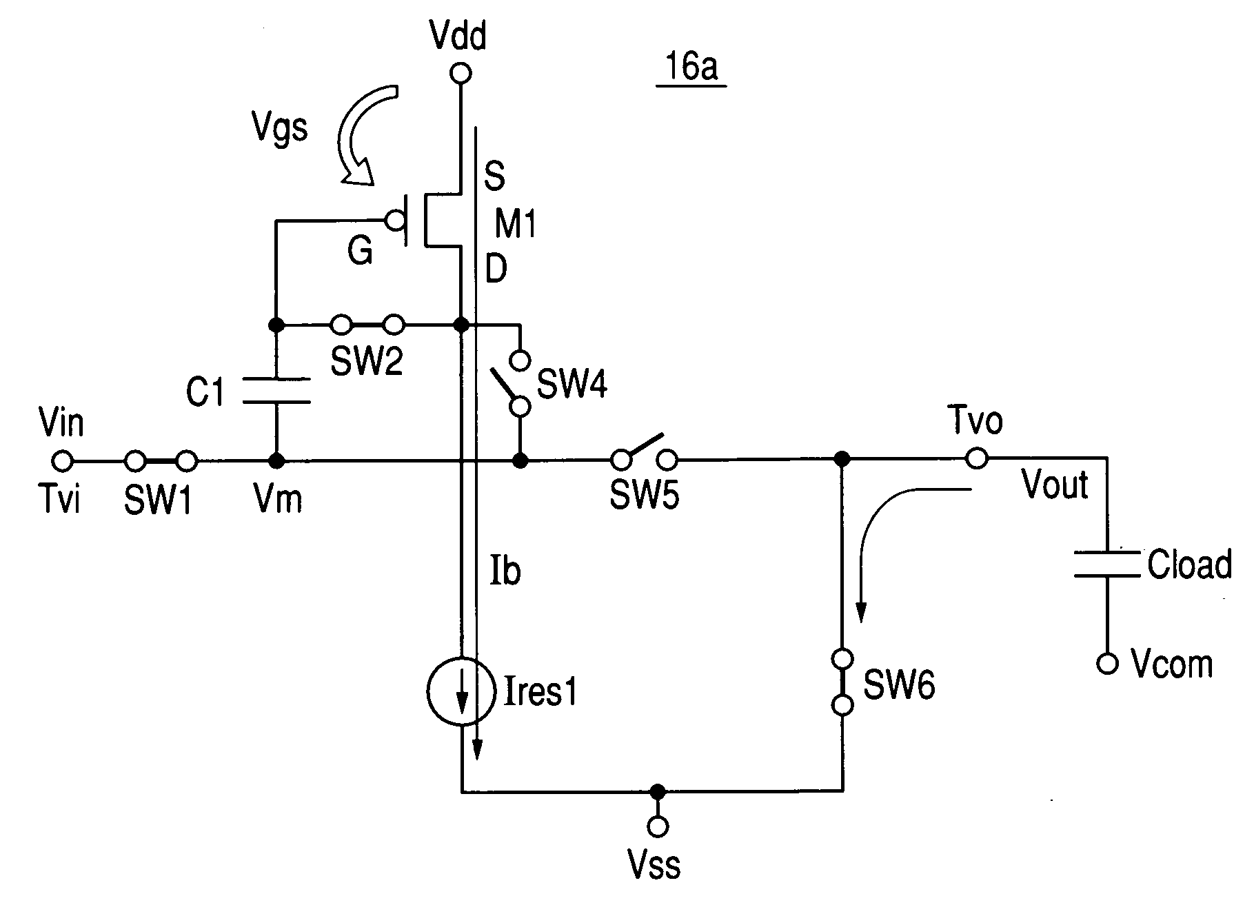 Load capacity driving circuit and liquid crystal driving circuit