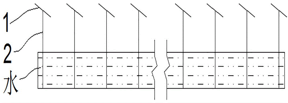 Photovoltaic all-coverage fishery and photovoltaic generation complementation high-density fish culture system