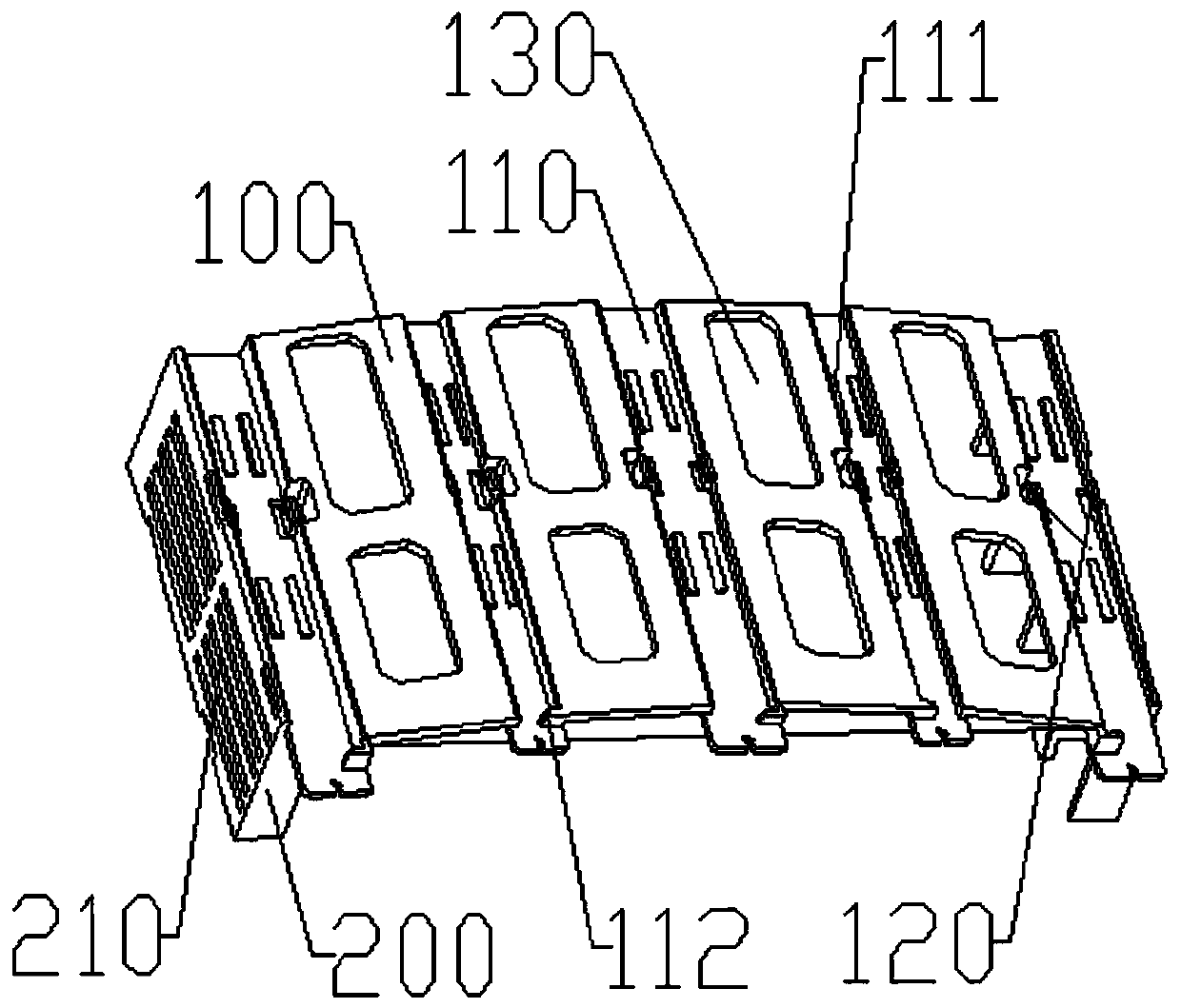 An antenna bracket