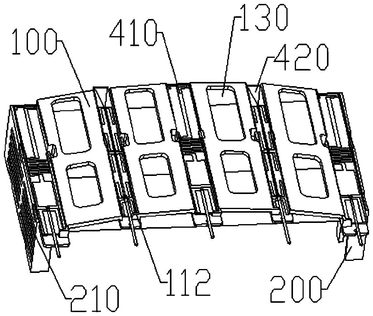 An antenna bracket