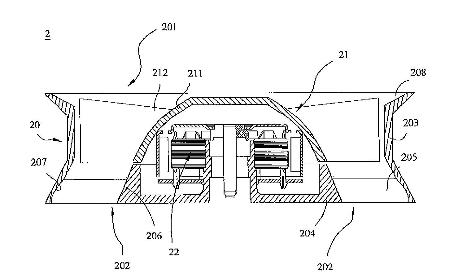 Fan and fan frame thereof