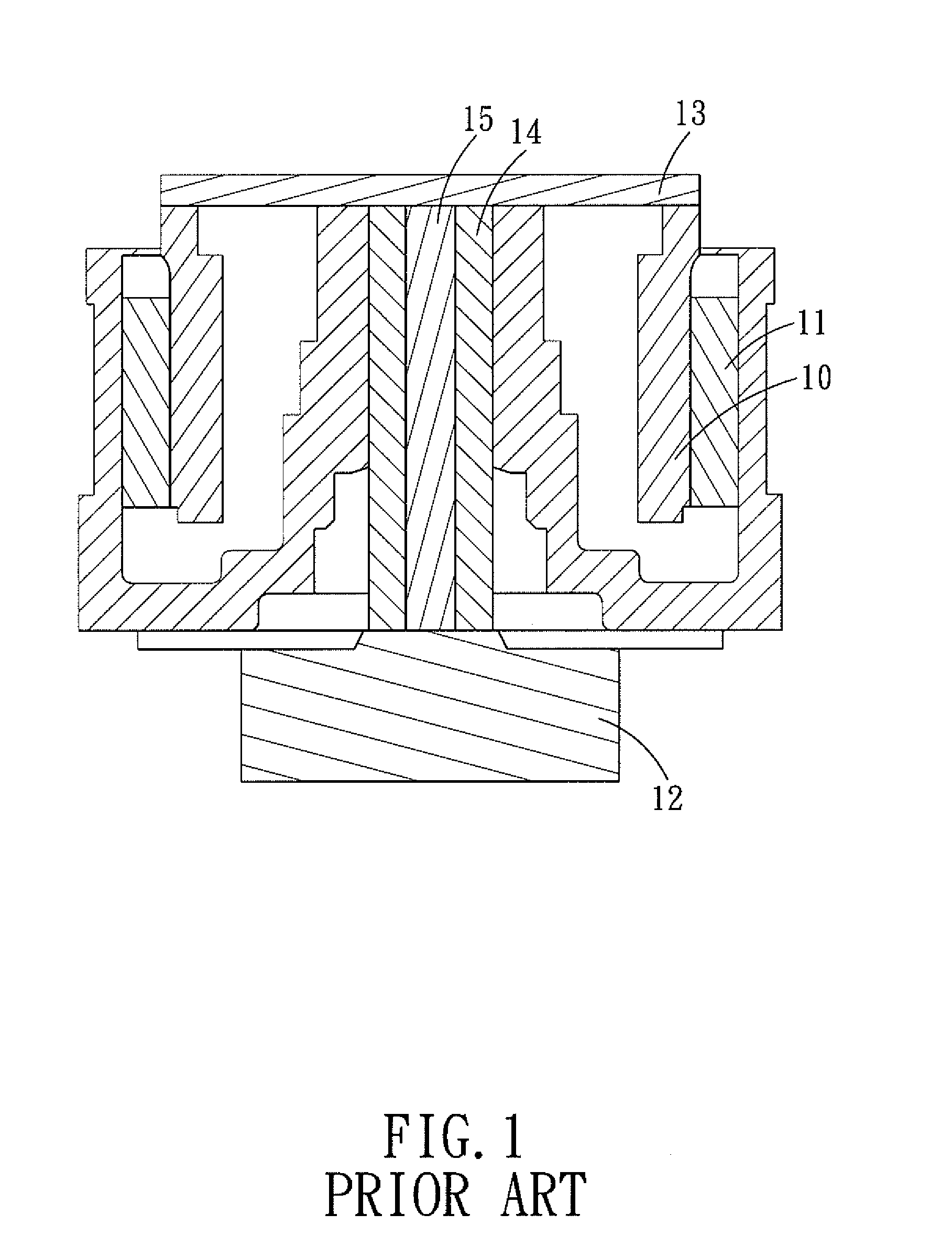 Motor Structure with a Brake Device