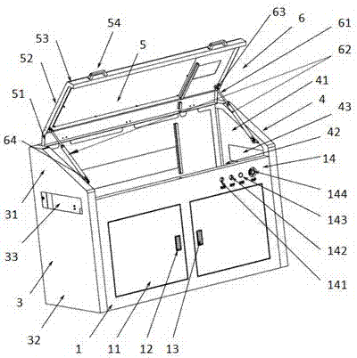 Conveying line metal plate cover