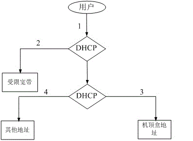 Address allocation method and authentication guidance method for limited broadband users