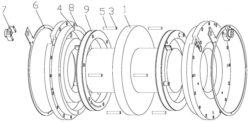 Magnetic suspension bearing, motor, compressor and air conditioner