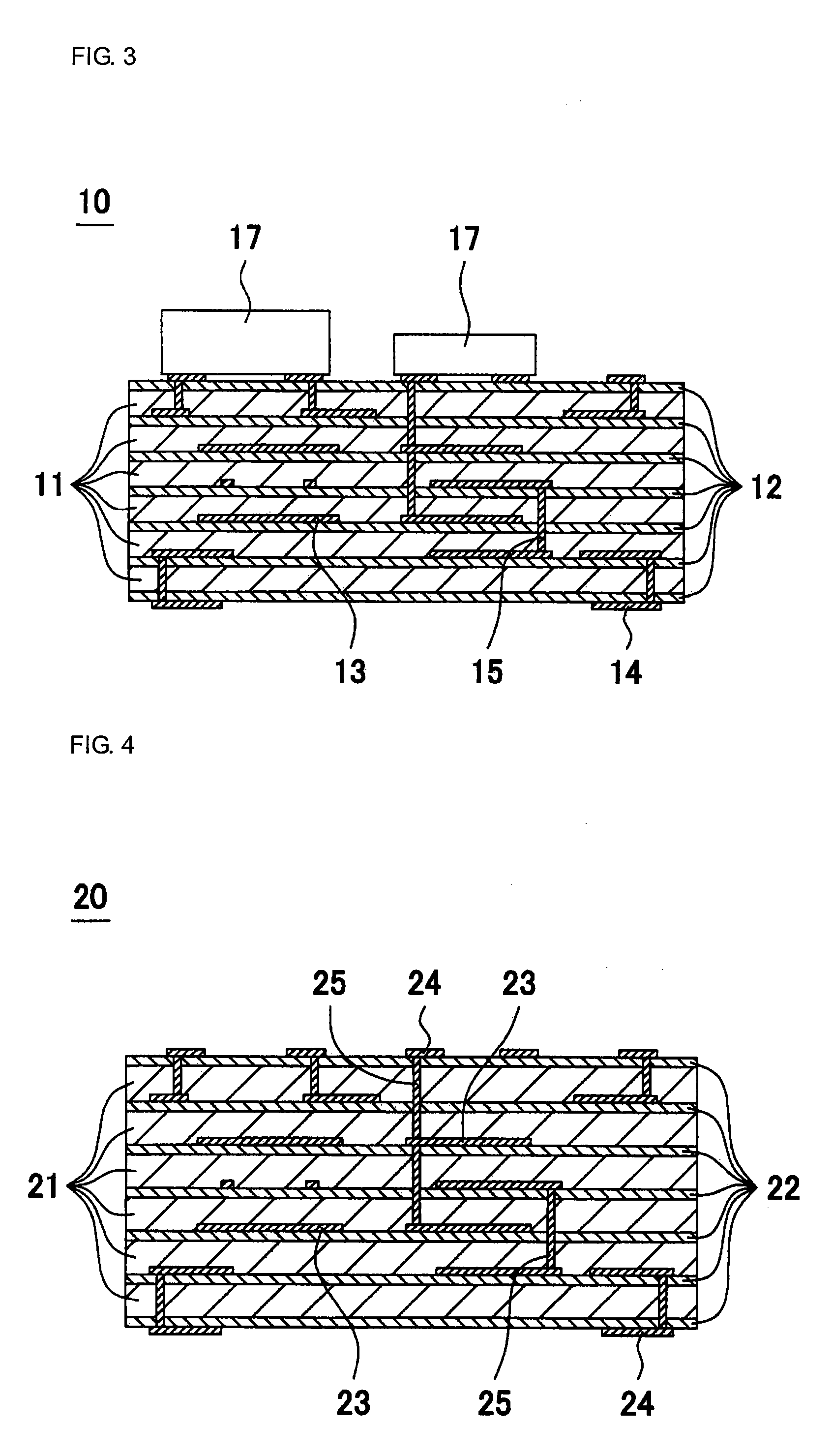 Ceramic multilayer substrate and method for manufacturing the same