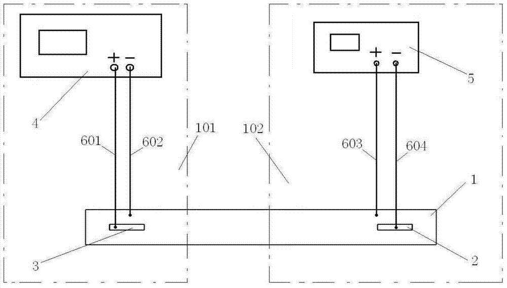 A beam vibration frequency identification system and method