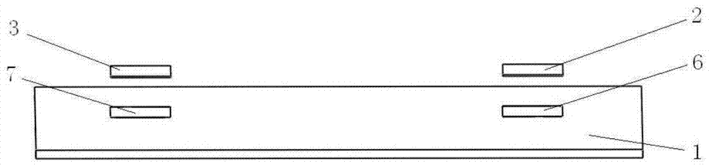 A beam vibration frequency identification system and method