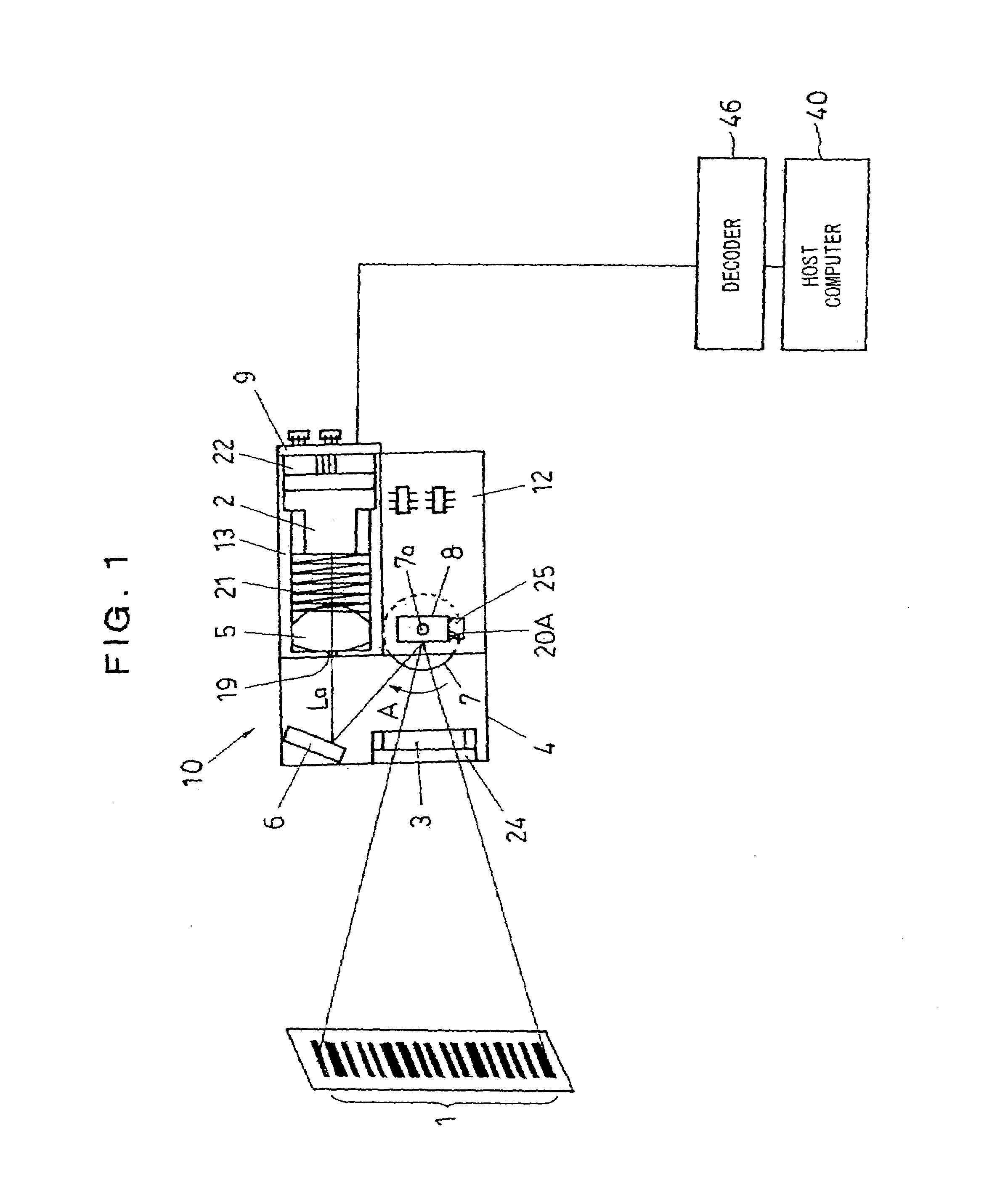 Bar code reader