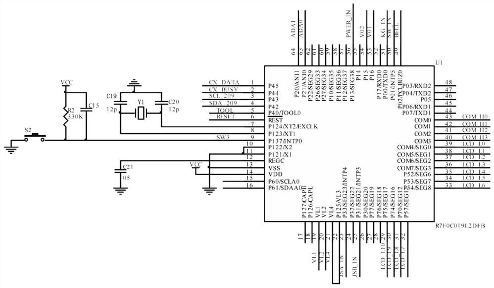 Gas pipeline monitoring circuit based on intelligent gateway