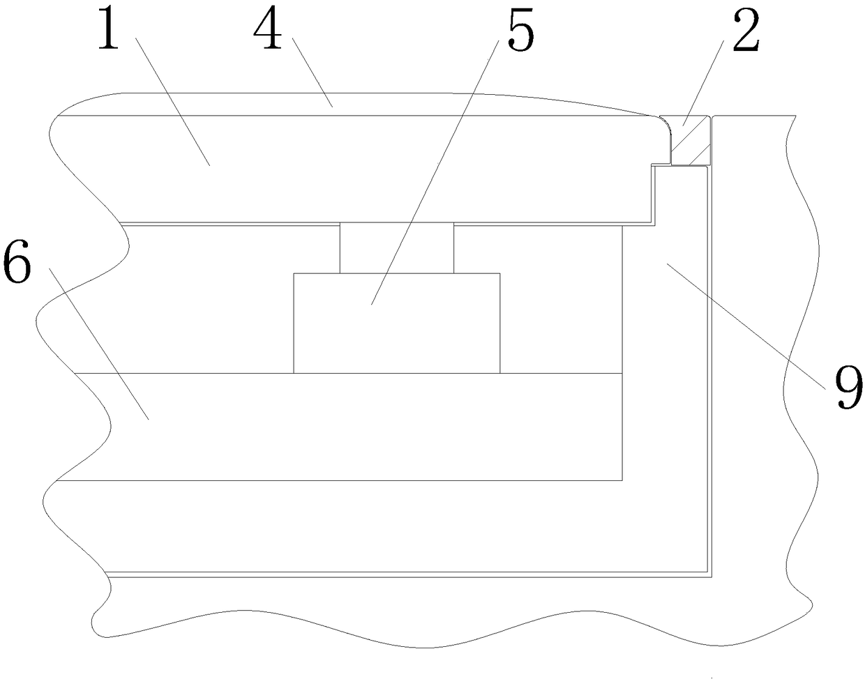 Monitoring device and realization method for intelligent traffic real-time road condition