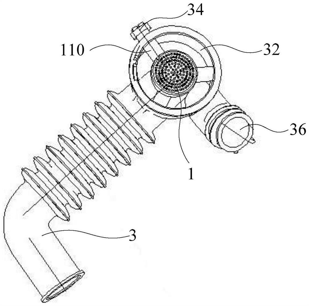 Foam mixers and washing machines