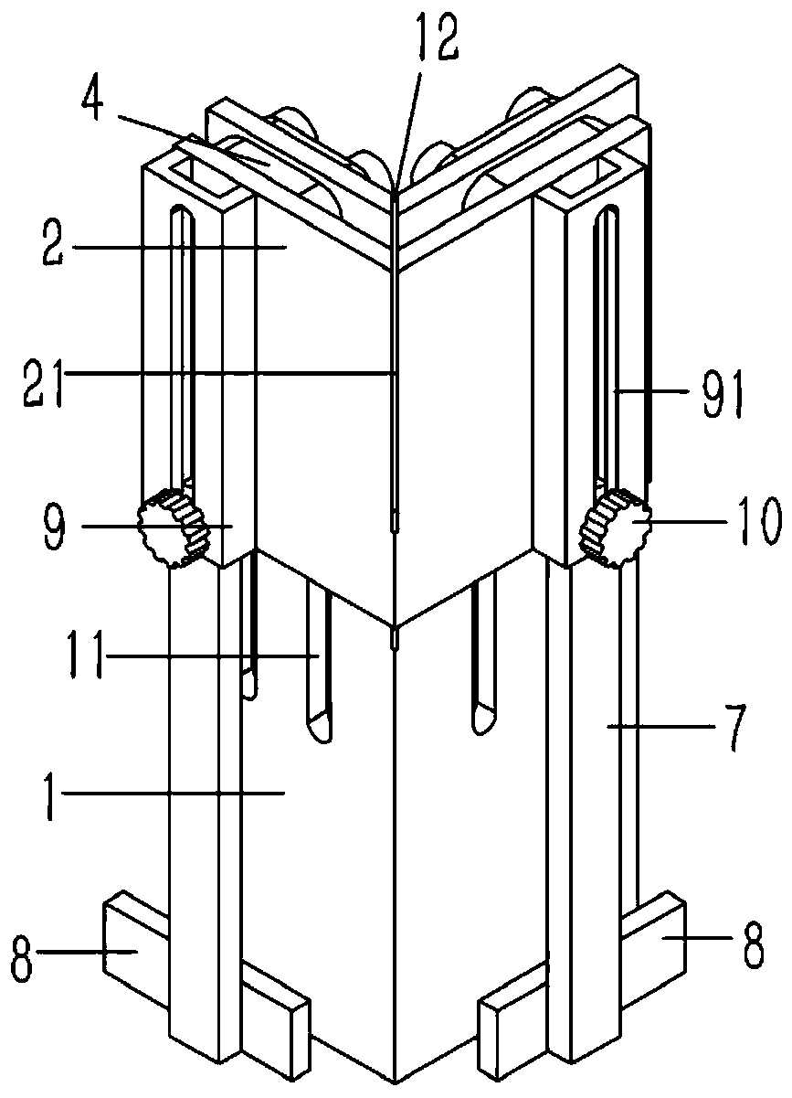 Auxiliary jig for detaching and recombining carton