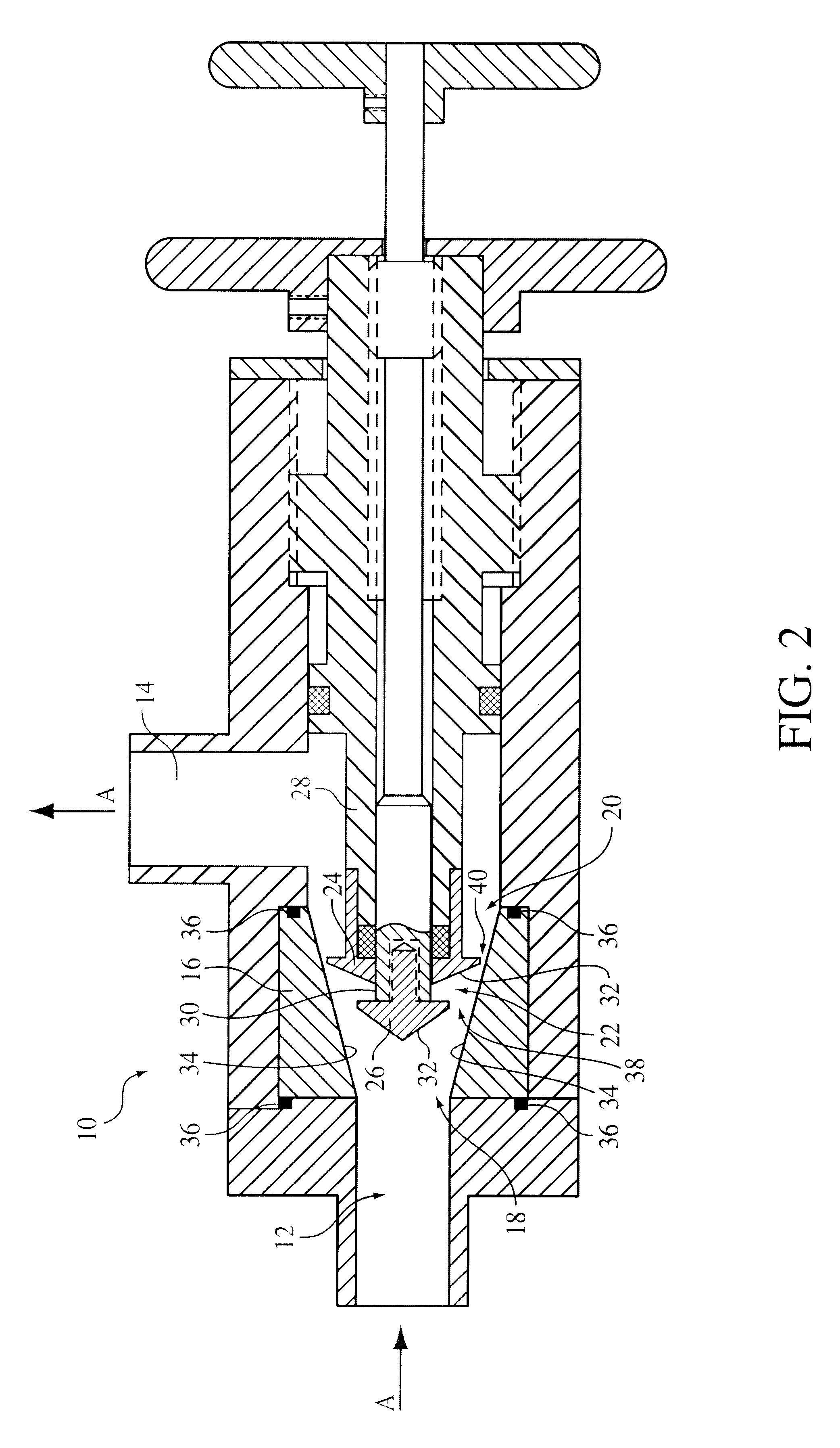 Device and method for creating hydrodynamic cavitation in fluids