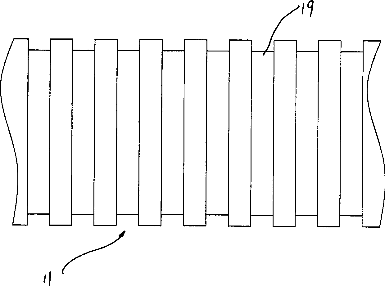 Glue smearing device for coating machine