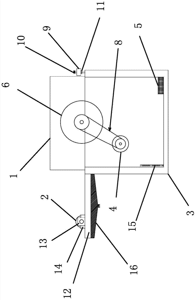 Heat setting unit for monofilament production line