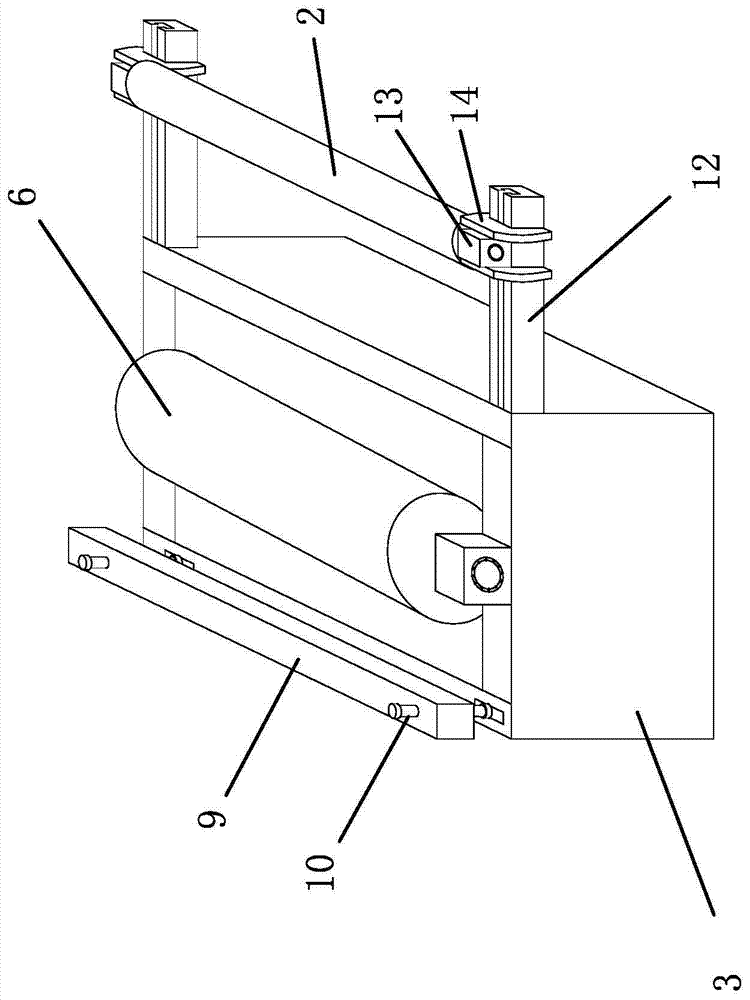 Heat setting unit for monofilament production line