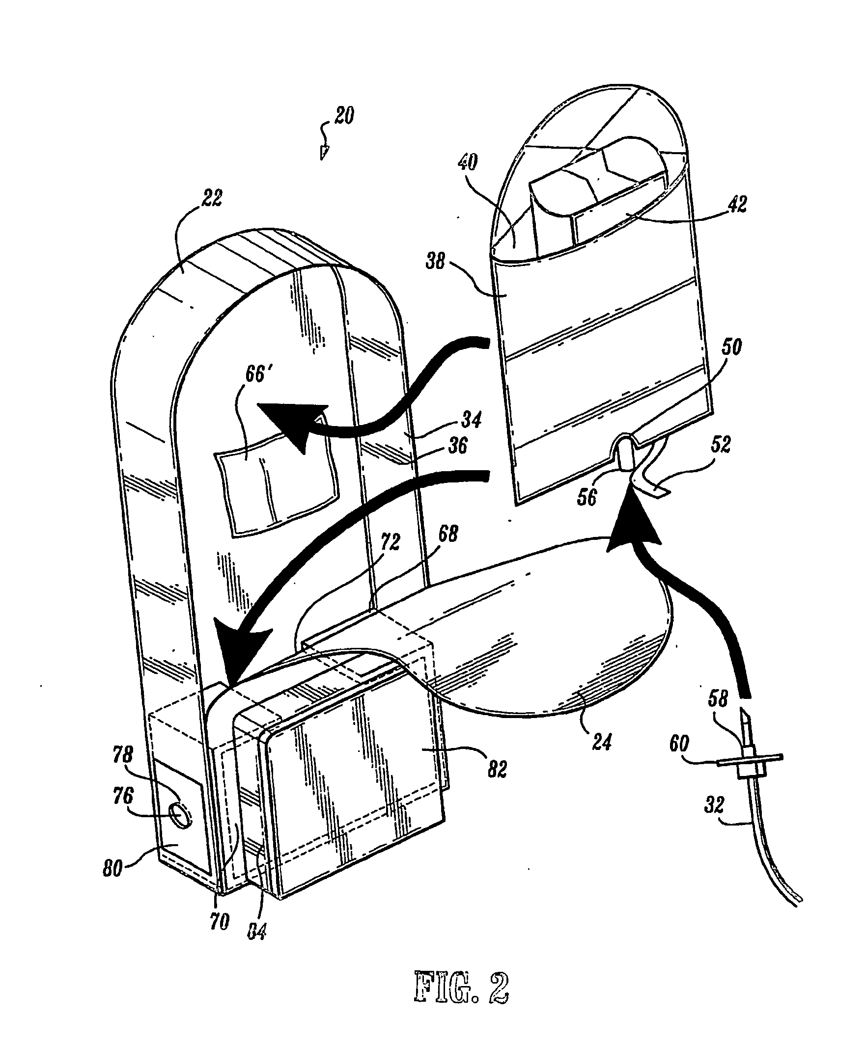 Portable enteral feeding apparatus