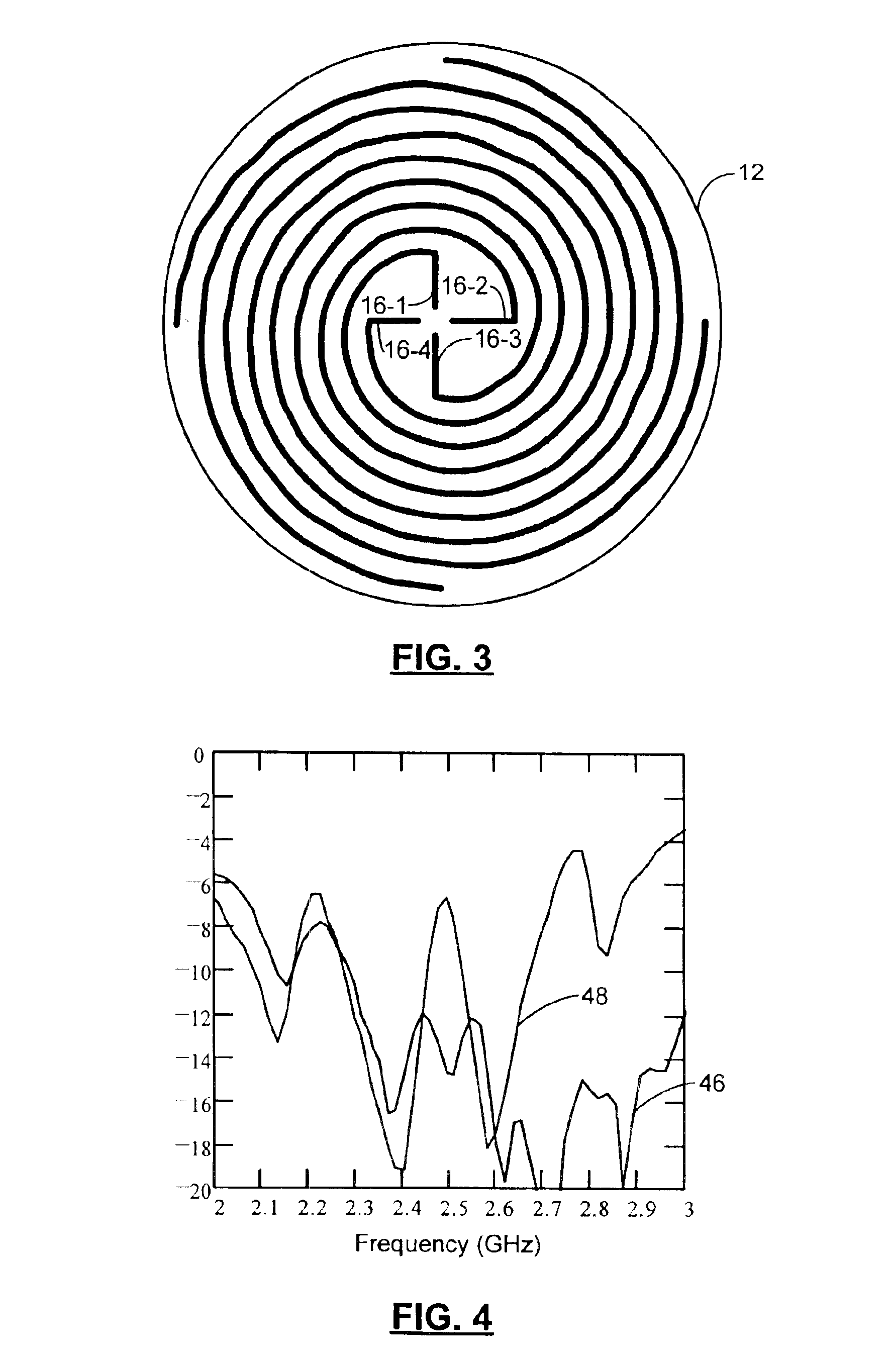 Integrated spiral and top-loaded monopole antenna