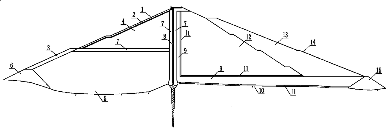 Core-wall rockfill dam