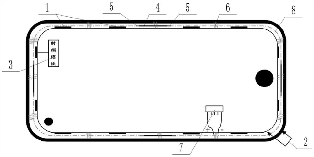 Antenna structure and feed point conversion method