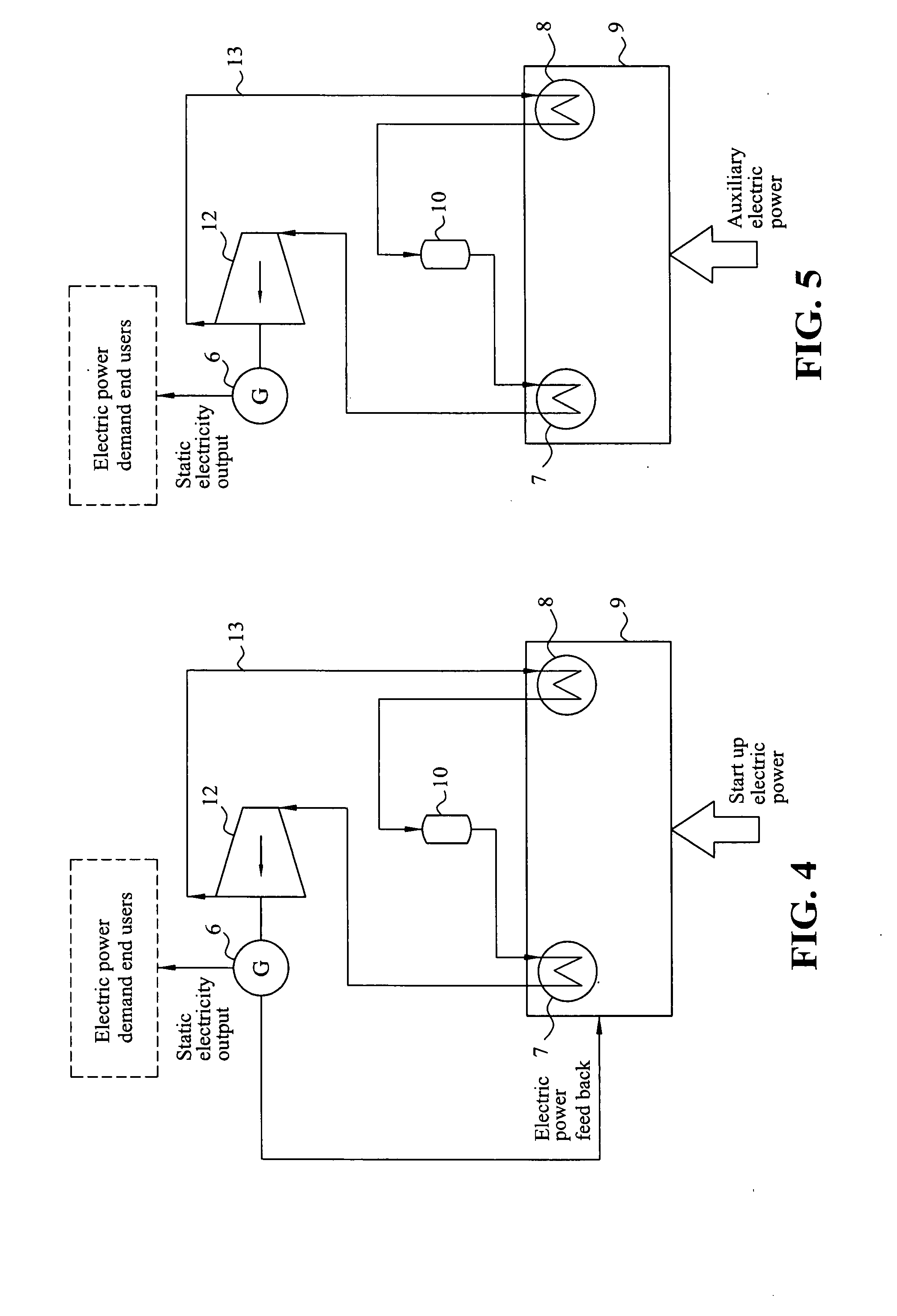 Power generation system driven by heat pump