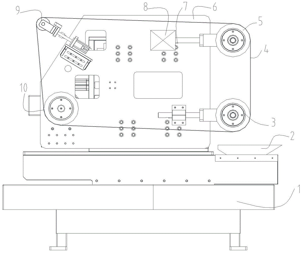 High-precision polishing system for robot and control method thereof