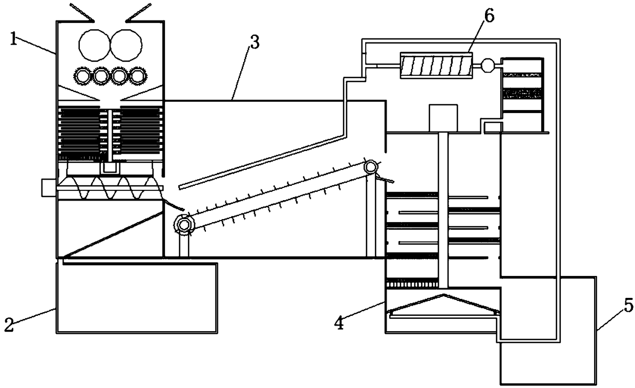 Traditional Chinese medicine residue dehydration and recycling device